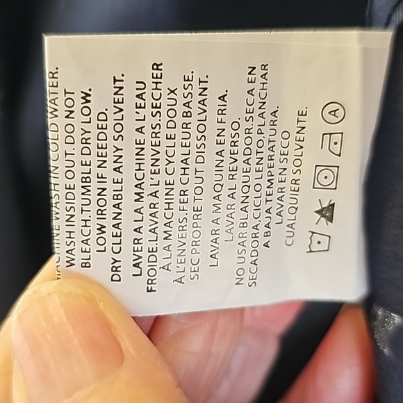 Molokai surf Co. Men's medium blue button-down collar shirt with white sharks 🦈 - Picture 7 of 7